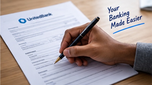 Customer completing a firstnatwest form